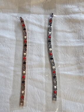 Set of 2 Fashion Link Bracelets - New In Packaging (Gold/Silver Tone)